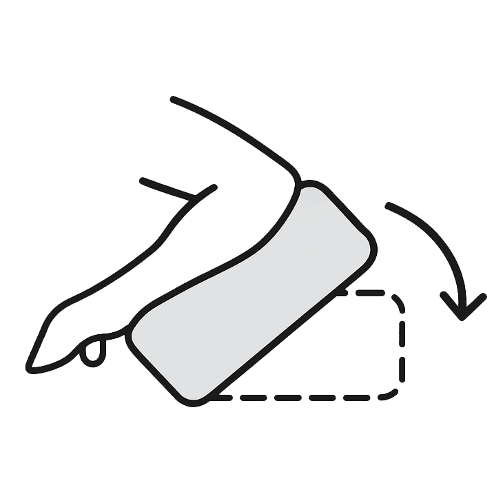 Bracciolo reclinabile